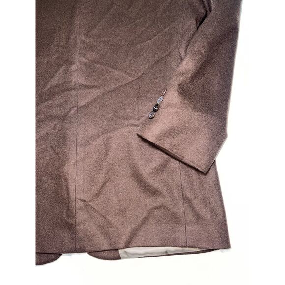 Fioravanti Couture Blazer Men’s Size 38S Brown 100% Cashmere 3 Button Office - Picture 9 of 16